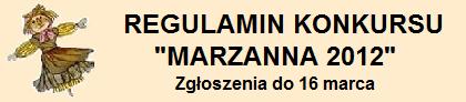 regulamin marzanna2012